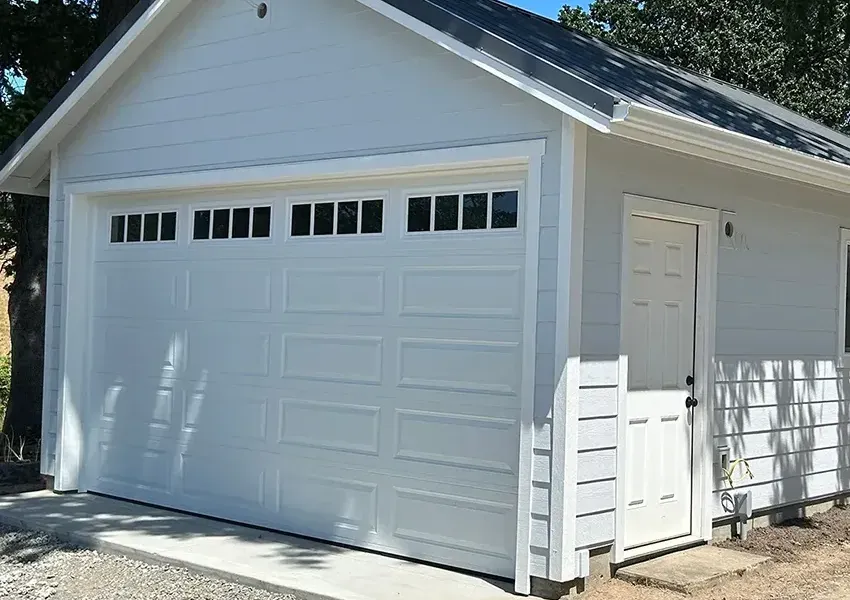 After garage addition project
